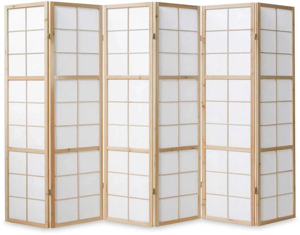 Homestyle4U Kambario pertvara, 264x2.2x175 cm, ruda