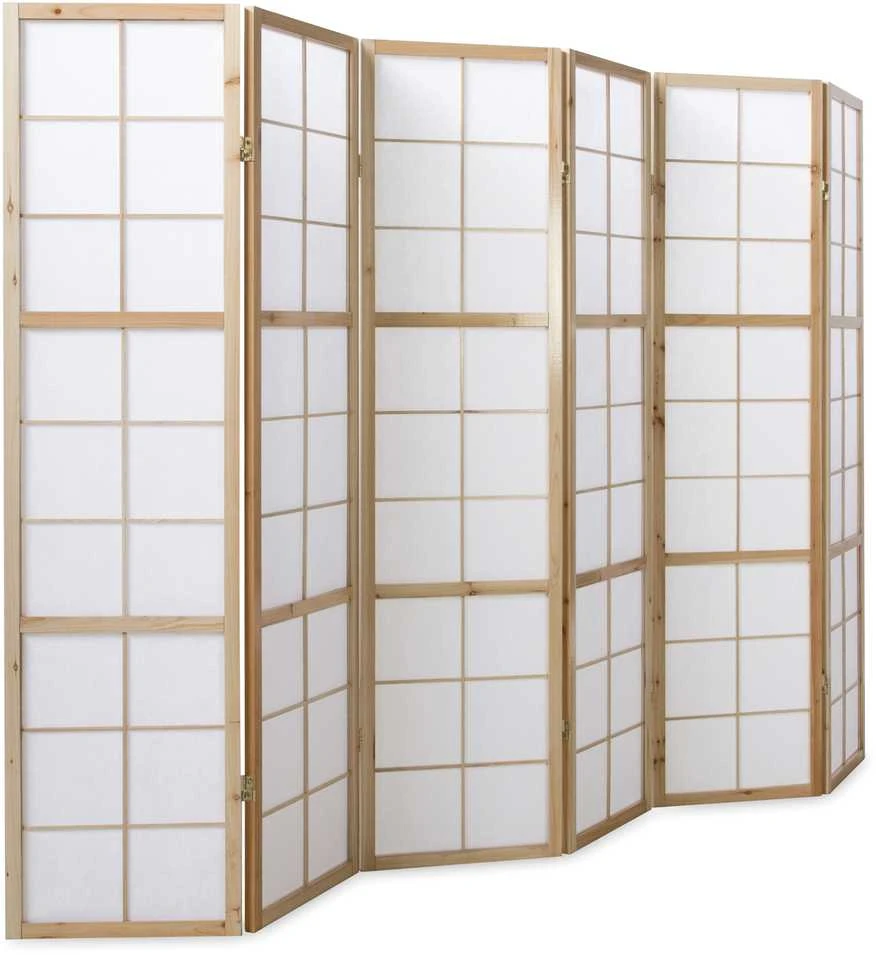 Homestyle4U Kambario pertvara, 264x2.2x175 cm, ruda