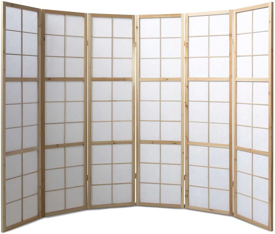 Homestyle4U Kambario pertvara, 264x2.2x175 cm, ruda