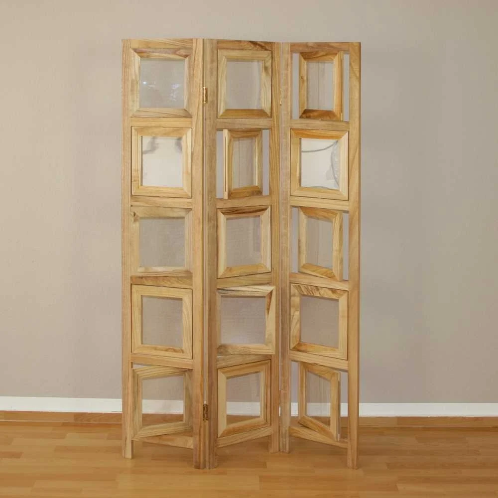 Homestyle4U Kambario pertvara, 93x2x161 cm, ruda