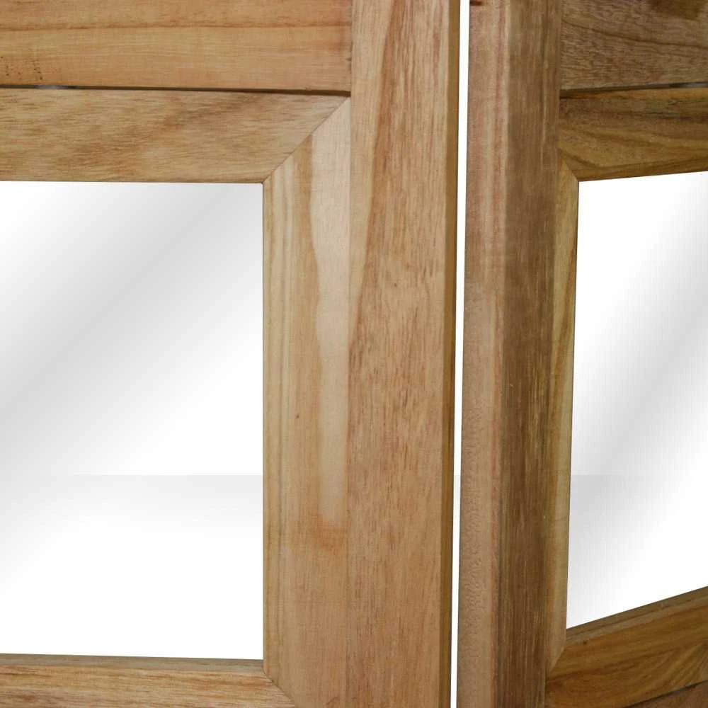 Homestyle4U Kambario pertvara, 93x2x161 cm, ruda