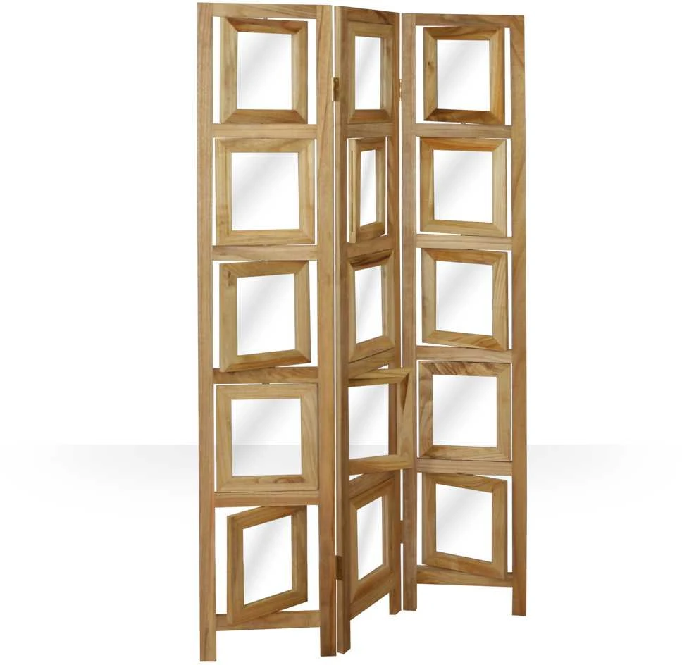 Homestyle4U Kambario pertvara, 93x2x161 cm, ruda