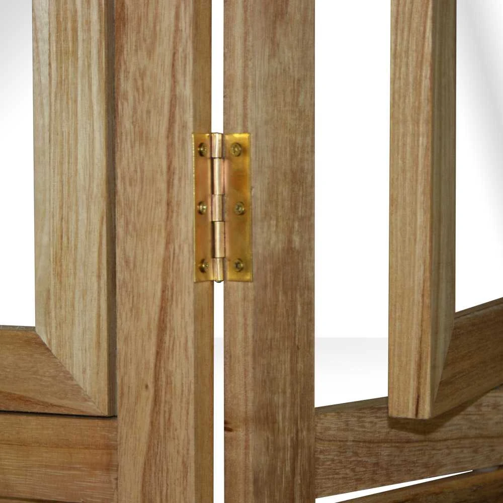 Homestyle4U Kambario pertvara, 93x2x161 cm, ruda