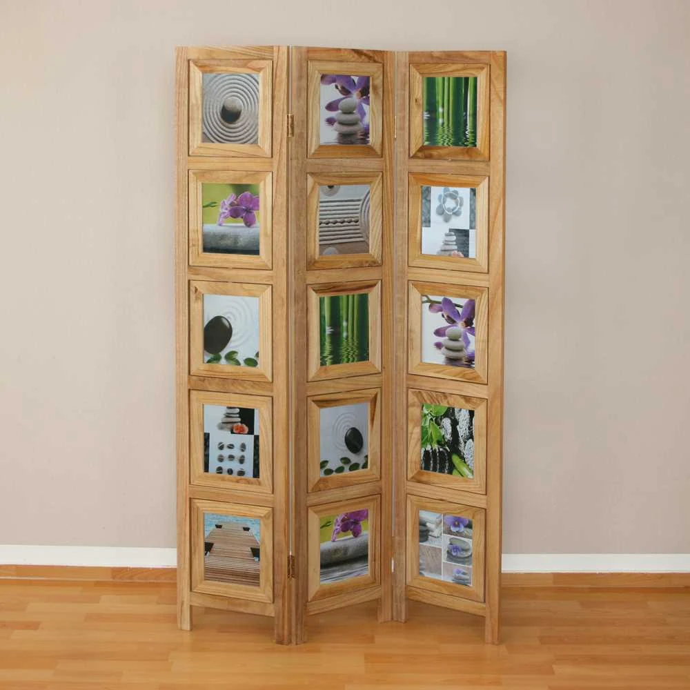 Homestyle4U Kambario pertvara, 93x2x161 cm, ruda