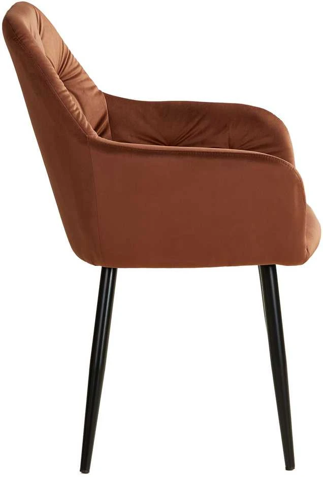 Homestyle4U Valgomojo kėdė, 59x89x62.5 cm, ruda