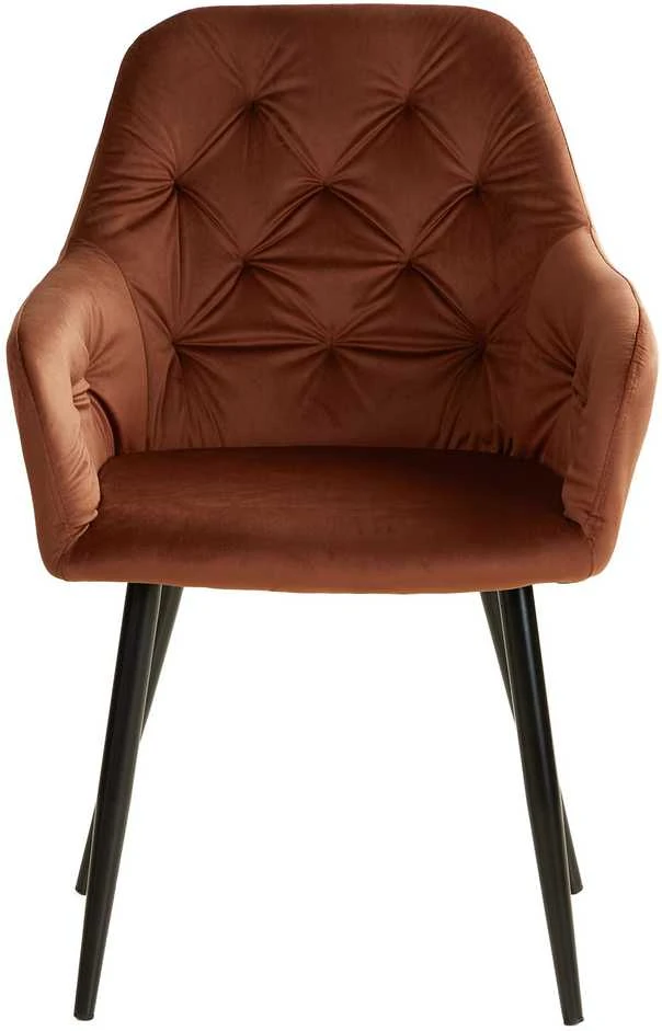 Homestyle4U Valgomojo kėdė, 59x89x62.5 cm, ruda