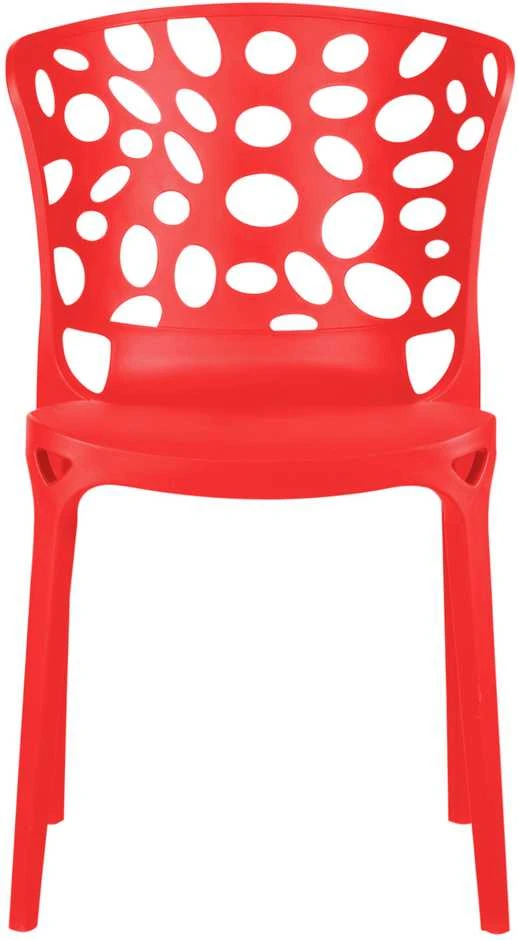 Homestyle4U Sodo kėdžių komplektas, 47x83x47 cm, raudona