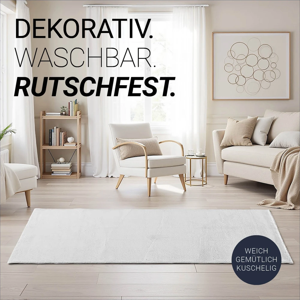 Homestyle4U Kilimas, 120x180 cm, Pilka