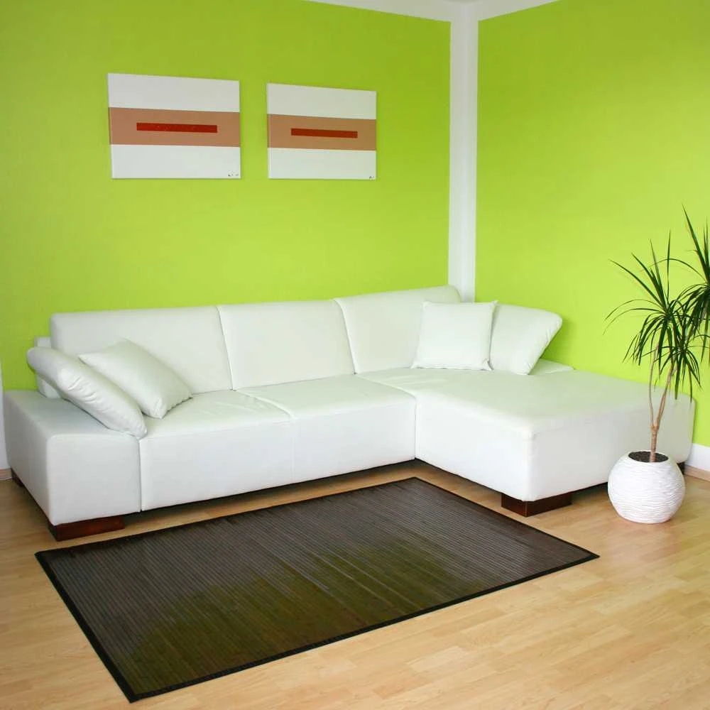 Homestyle4U Kilimėlis, bambukas, 60x200 cm, rudas