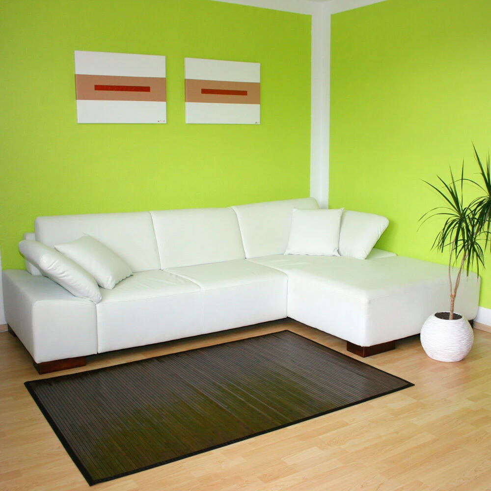 Homestyle4U Kilimėlis, bambukas, 60x200 cm, rudas