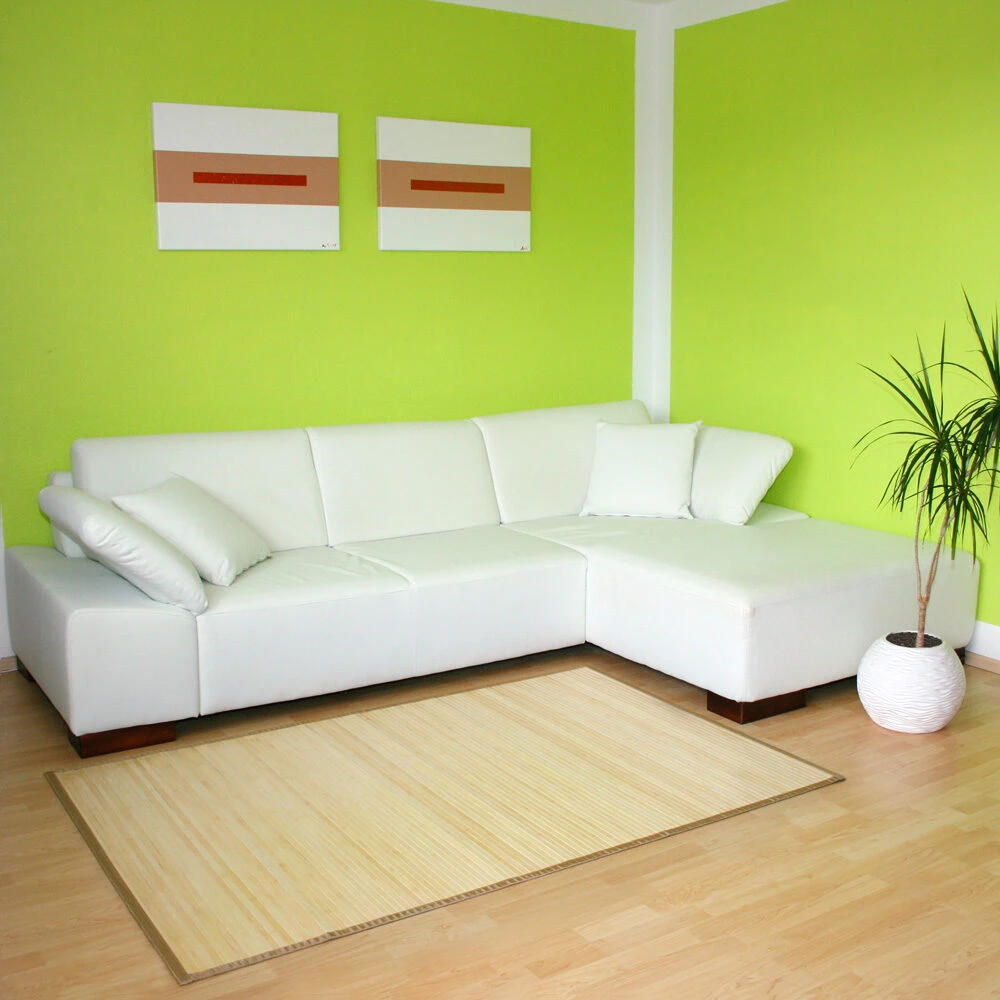 Homestyle4U Kilimėlis, bambukas, 60x240 cm, rudas