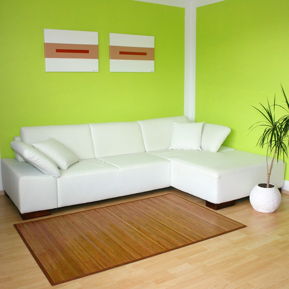Homestyle4U Kilimėlis, bambukas, 60x300 cm, rudas