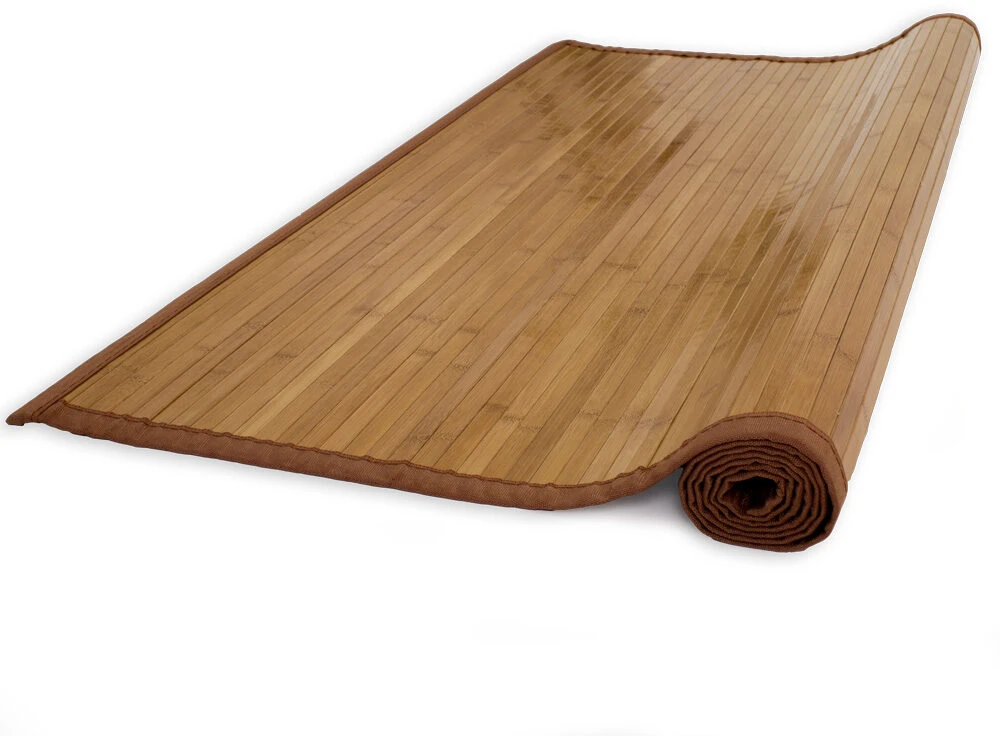 Homestyle4U Kilimėlis, bambukas, 80x300 cm, rudas