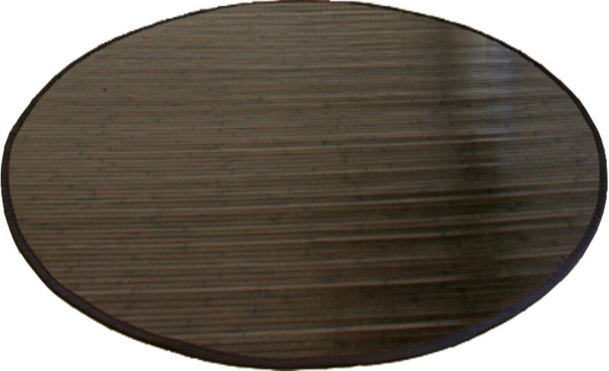 Homestyle4U Kilimėlis, bambukas, 90x90x1 cm, rudas
