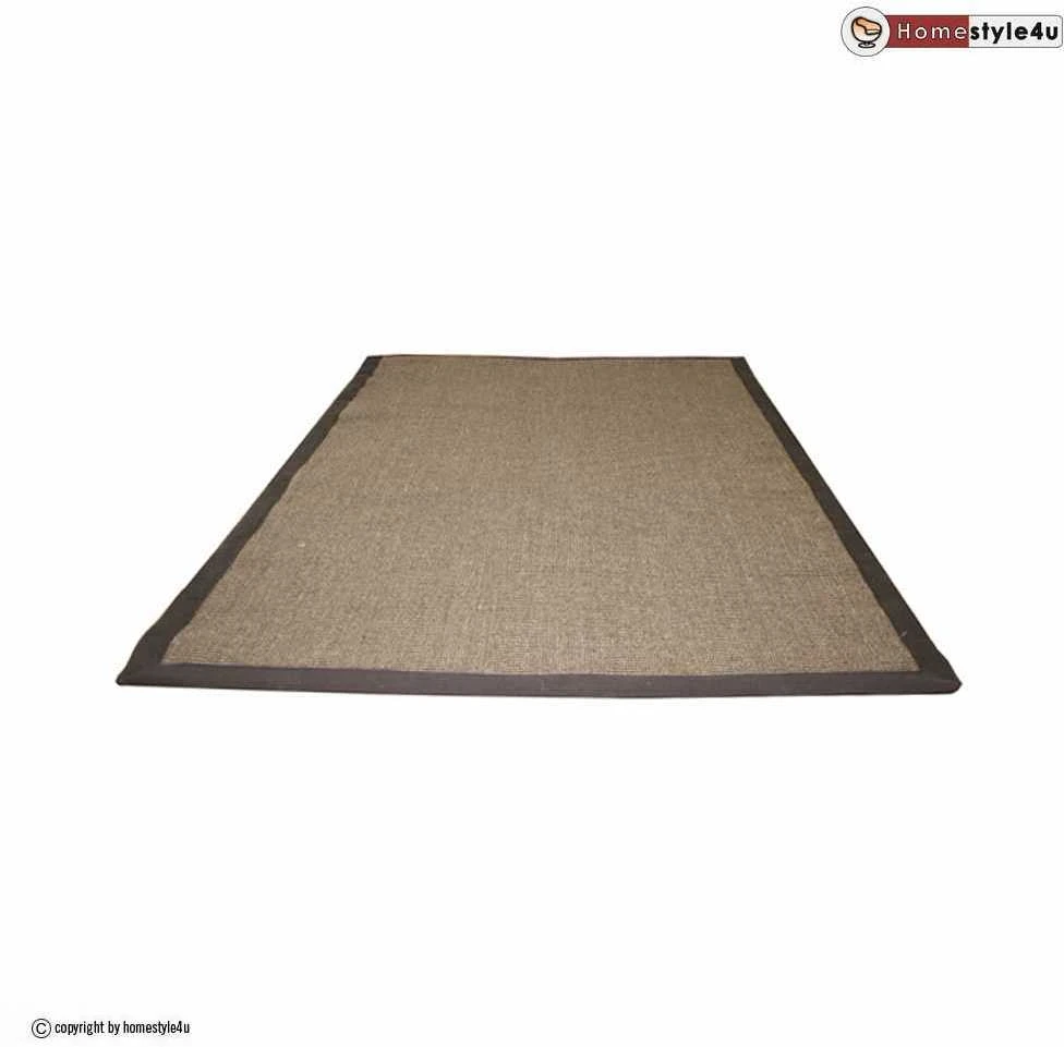 Homestyle4U Sizalio kilimas, 245x345 cm, rudas