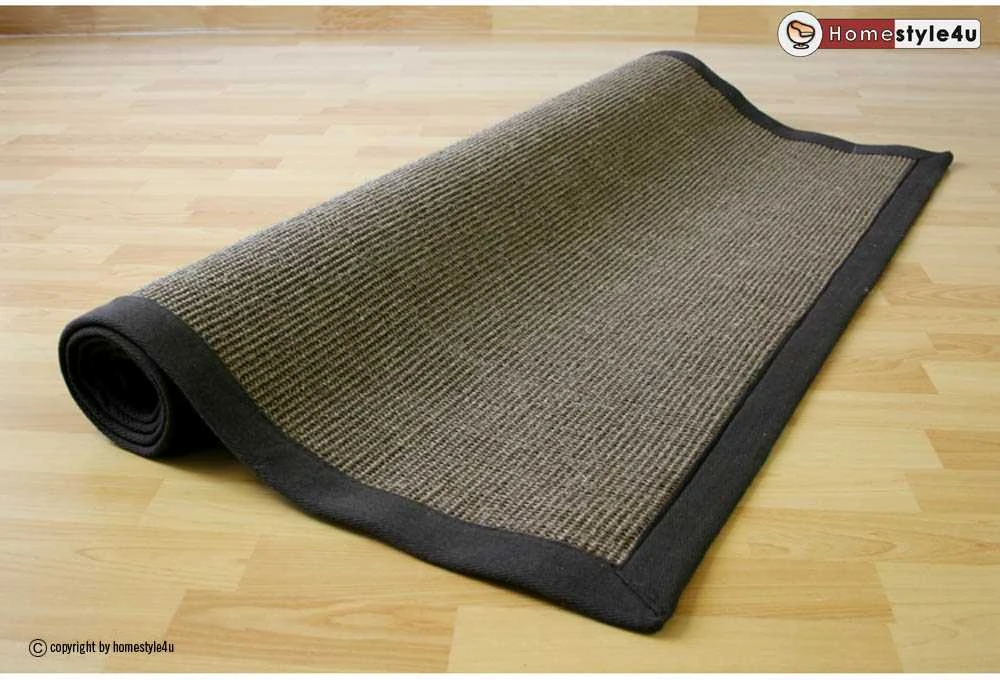 Homestyle4U Sizalio kilimas, 245x345 cm, rudas