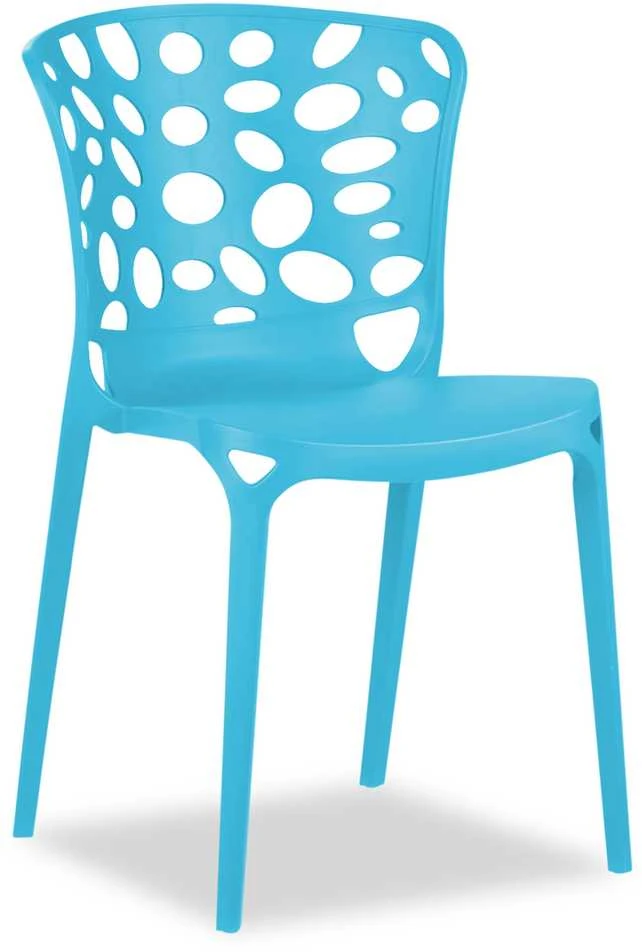 Homestyle4U Sodo kėdžių komplektas, 47x83x47 cm, mėlyna