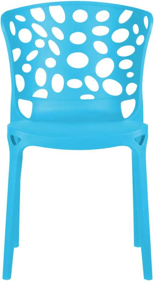 Homestyle4U Sodo kėdžių komplektas, 47x83x47 cm, mėlyna
