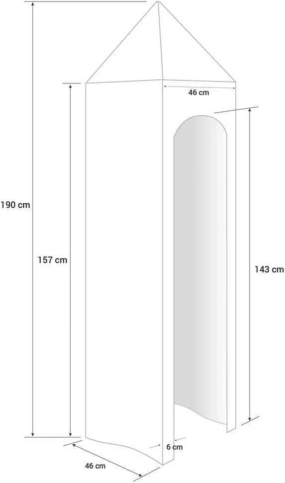 Homestyle4U Aukšta lova, masyvo medienos vaikų aukšta lova su čiuožykla ir bokštu, 207,5x228x219,5 cm, balta