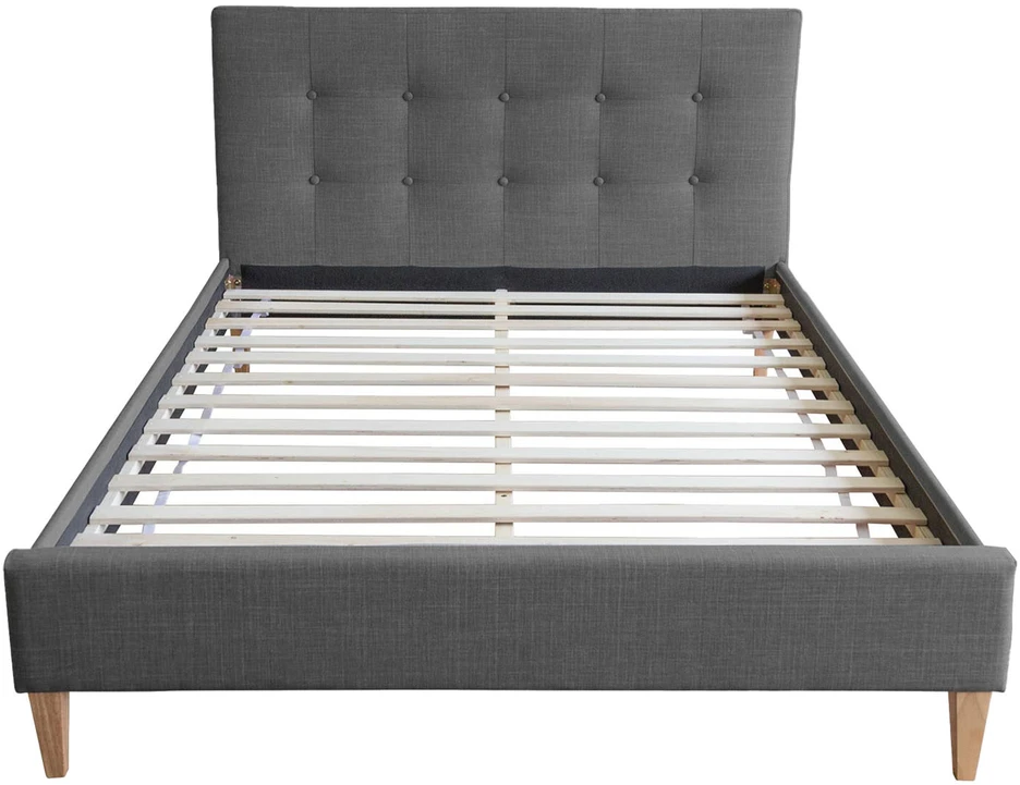 Homestyle4U Lova, 125x212x96.5 cm, pilka