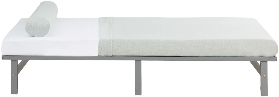 Homestyle4U Lova, 140x200 cm, pilka