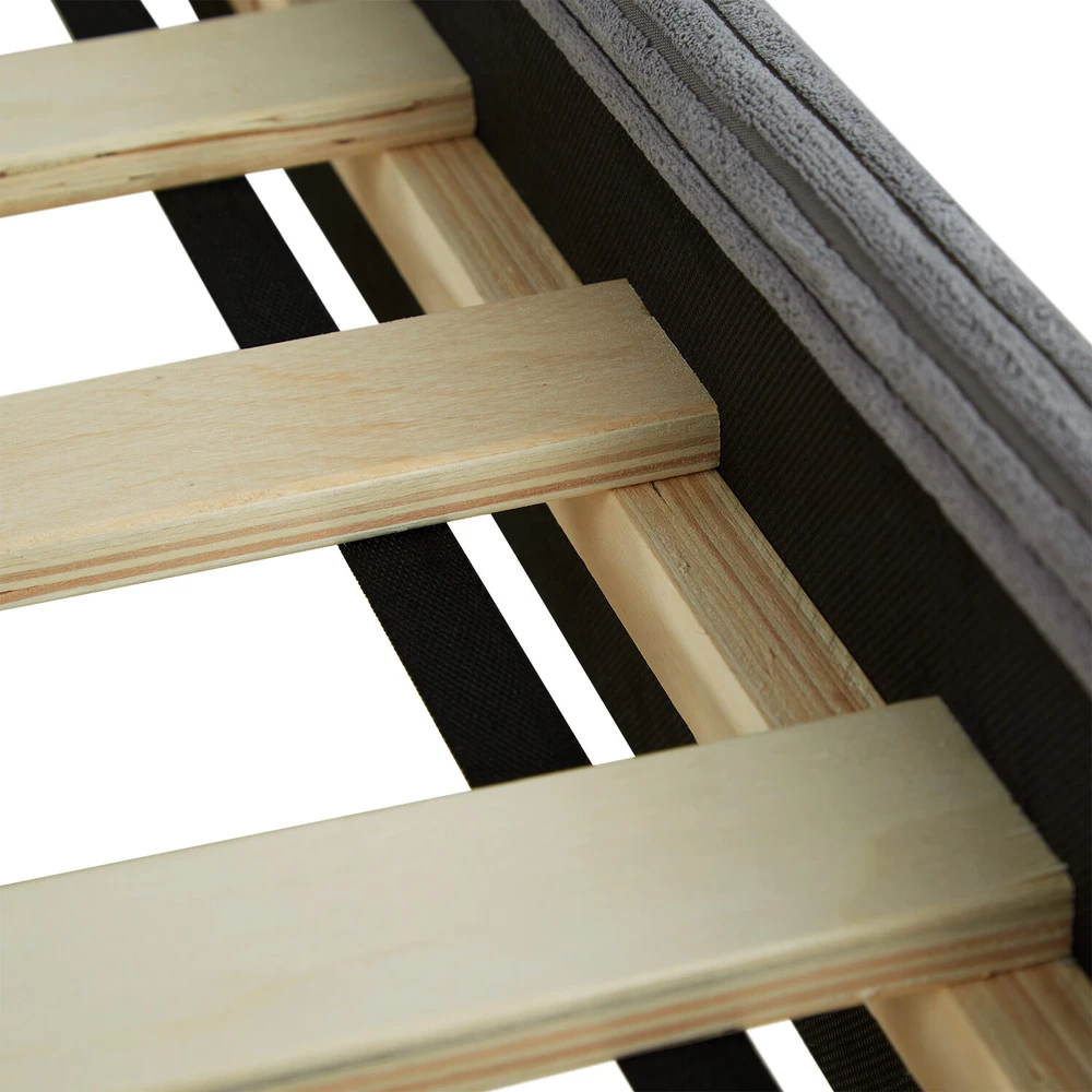 Homestyle4U Lova, 145.5x95x211 cm, pilka