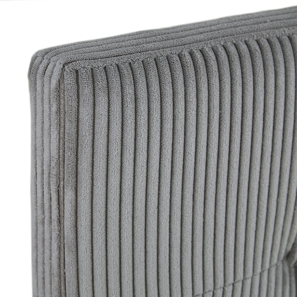 Homestyle4U Lova, 145.5x95x211 cm, pilka