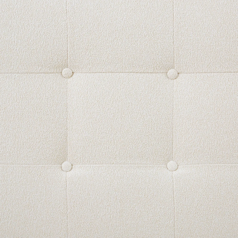 Homestyle4U Lova, 145.5x95x211 cm, smėlio spalvos