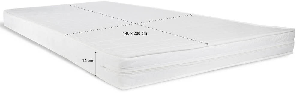 Homestyle4U Lova, 145x94.5x210 cm, juoda