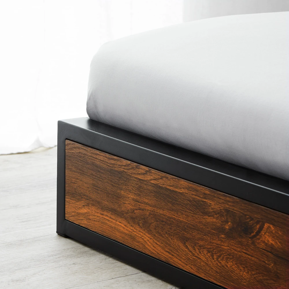 Homestyle4U Lova, 145x94.5x210 cm, juoda