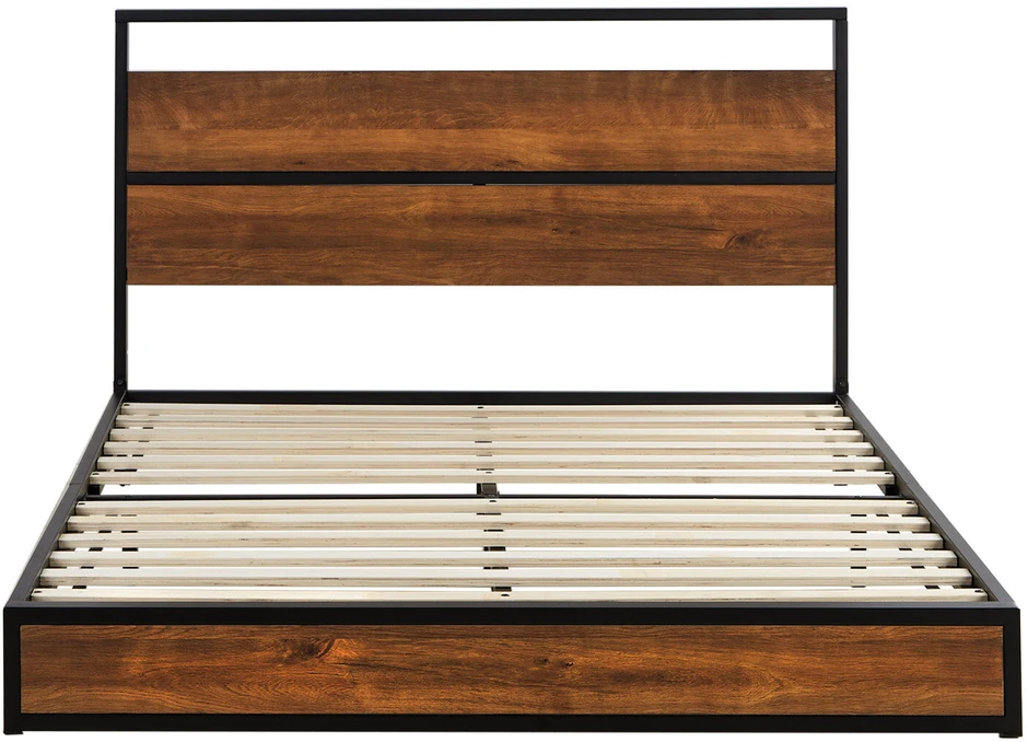 Homestyle4U Lova, 145x94.5x210 cm, juoda