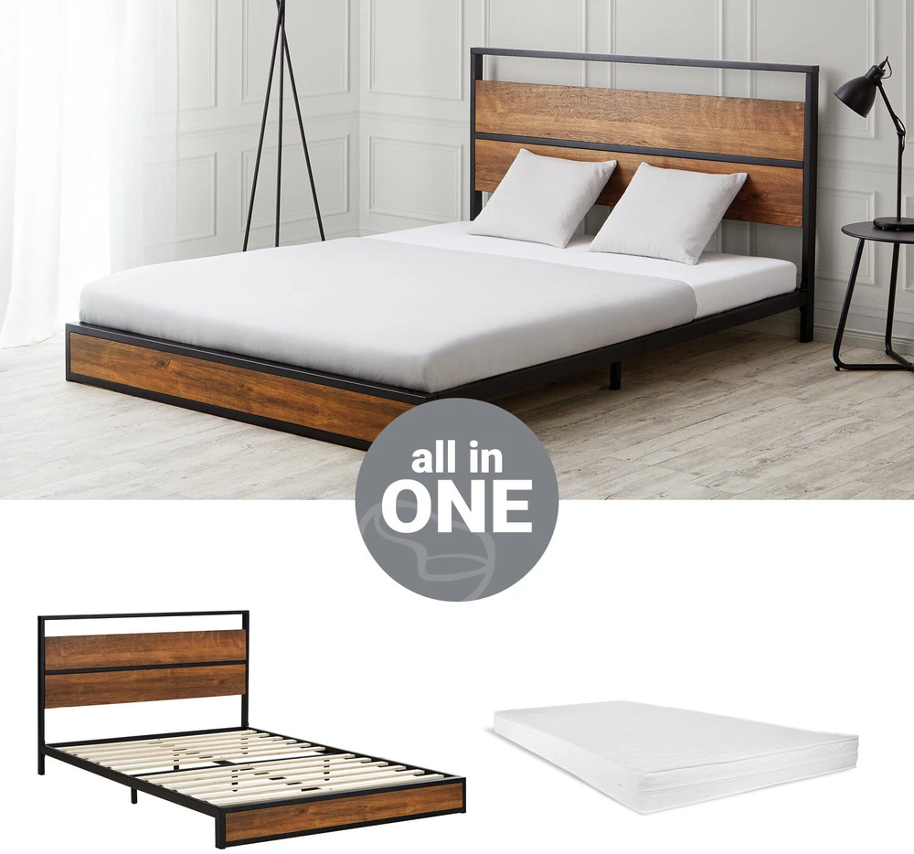 Homestyle4U Lova, 145x94.5x210 cm, juoda