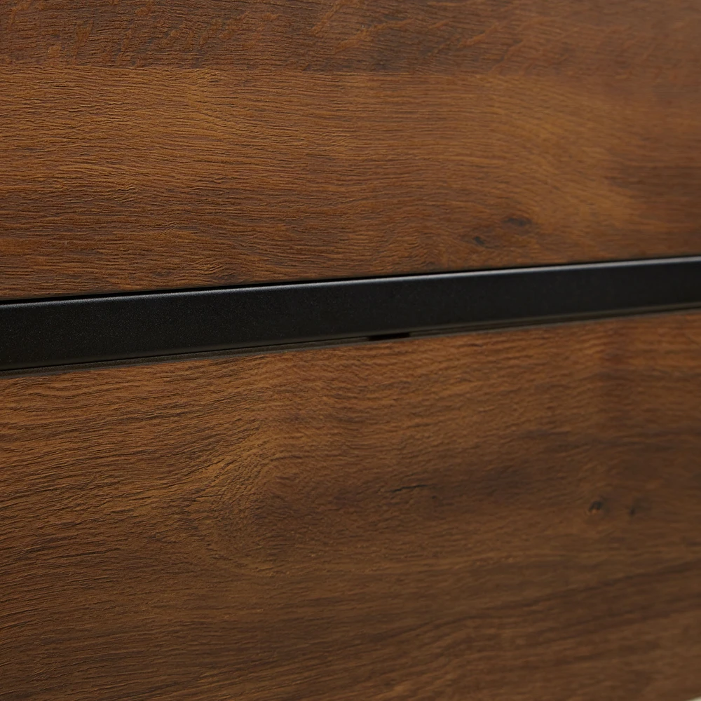 Homestyle4U Lova, 145x94.5x210 cm, juoda