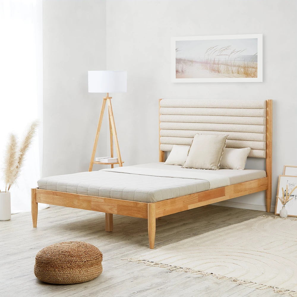 Homestyle4U Lova, 148x120x204 cm, Smėlio spalvos