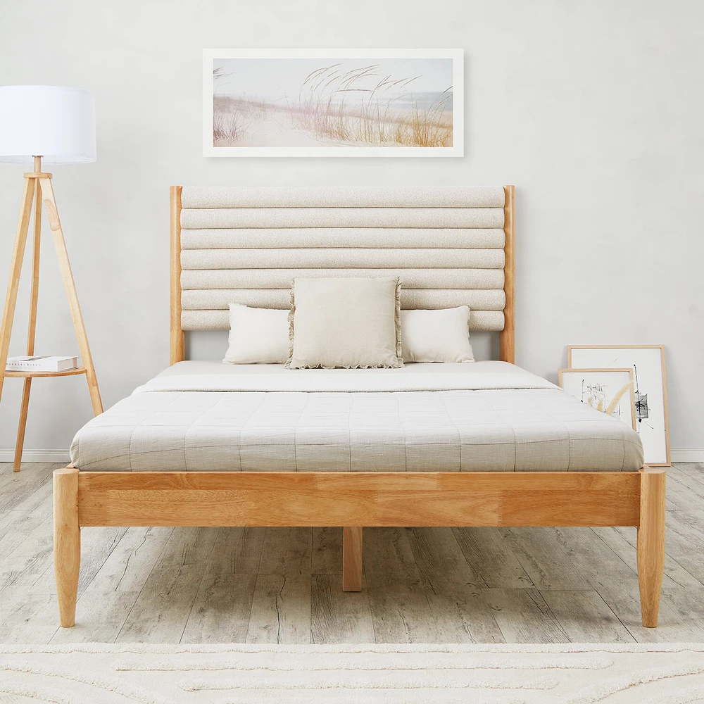 Homestyle4U Lova, 148x120x204 cm, Smėlio spalvos