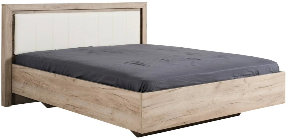 Homestyle4U Lova, 178.5x100.5x208 cm, ruda, balta