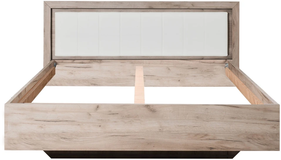 Homestyle4U Lova, 178.5x100.5x208 cm, ruda, balta