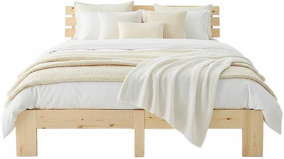 Homestyle4U Lova, 184x204 cm, ruda