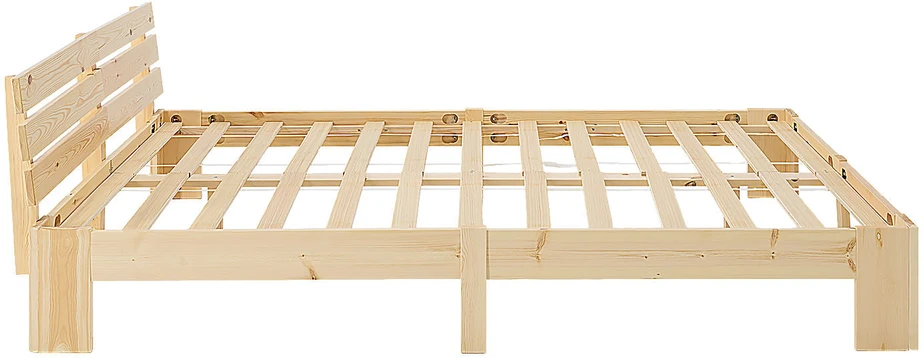 Homestyle4U Lova, 184x204 cm, ruda, Medžiagos storis: 20 mm
