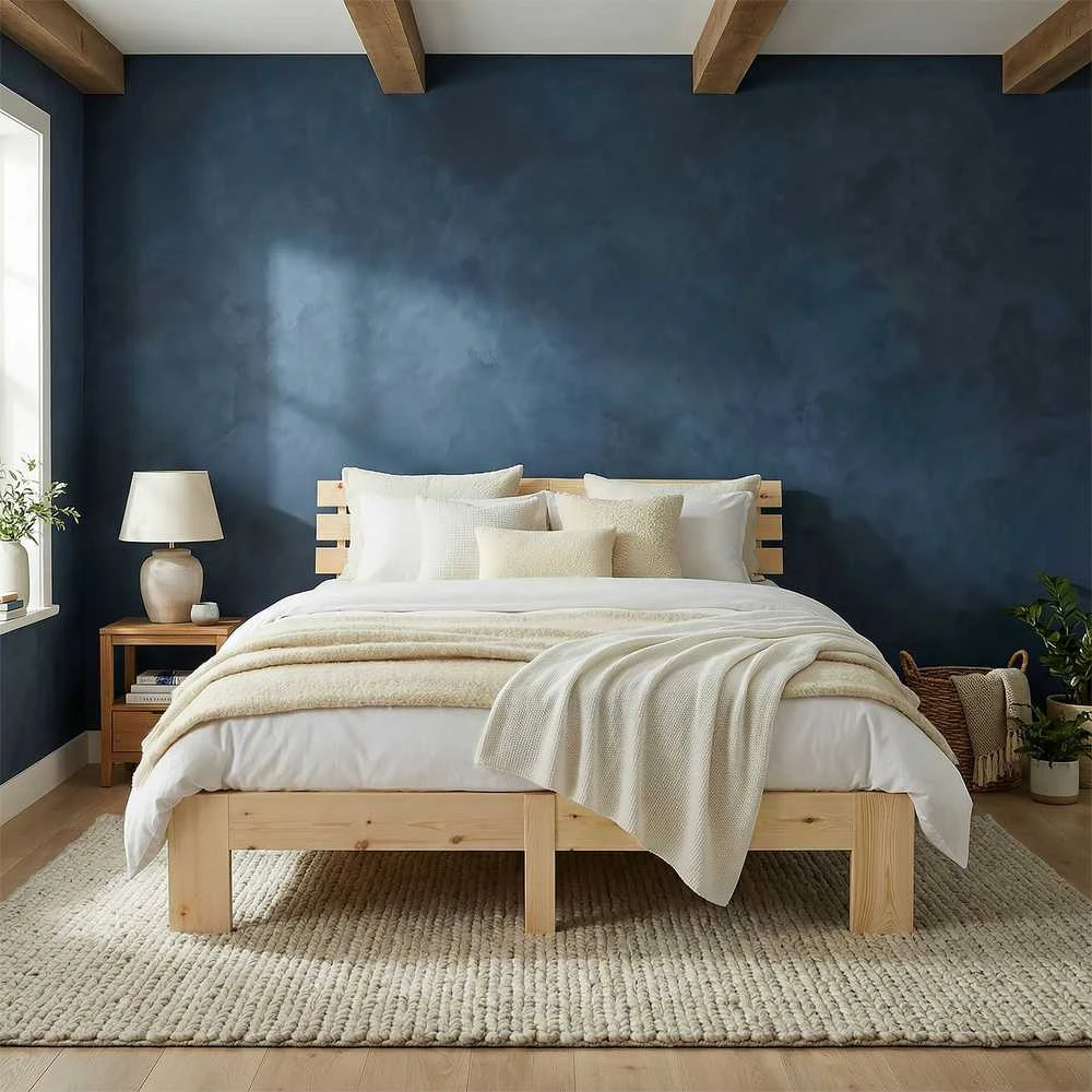 Homestyle4U Lova, 184x204 cm, ruda