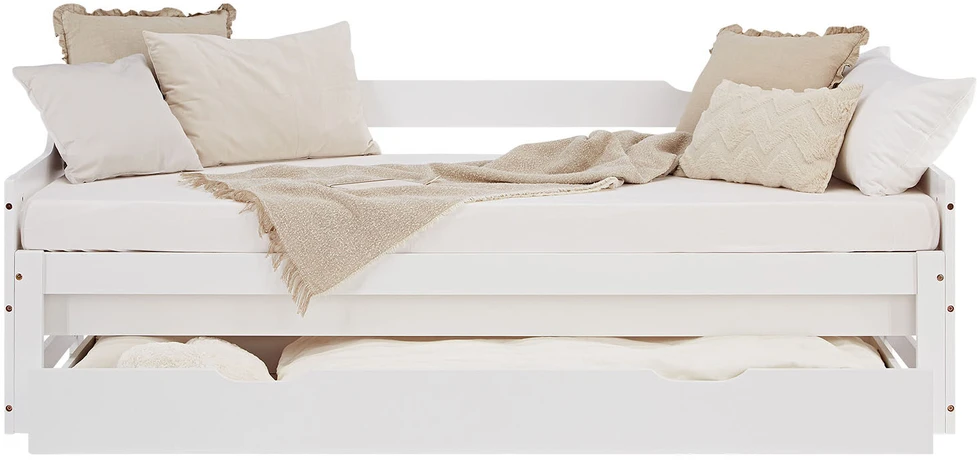 Homestyle4U Lova, 204x68x100 cm, Balta