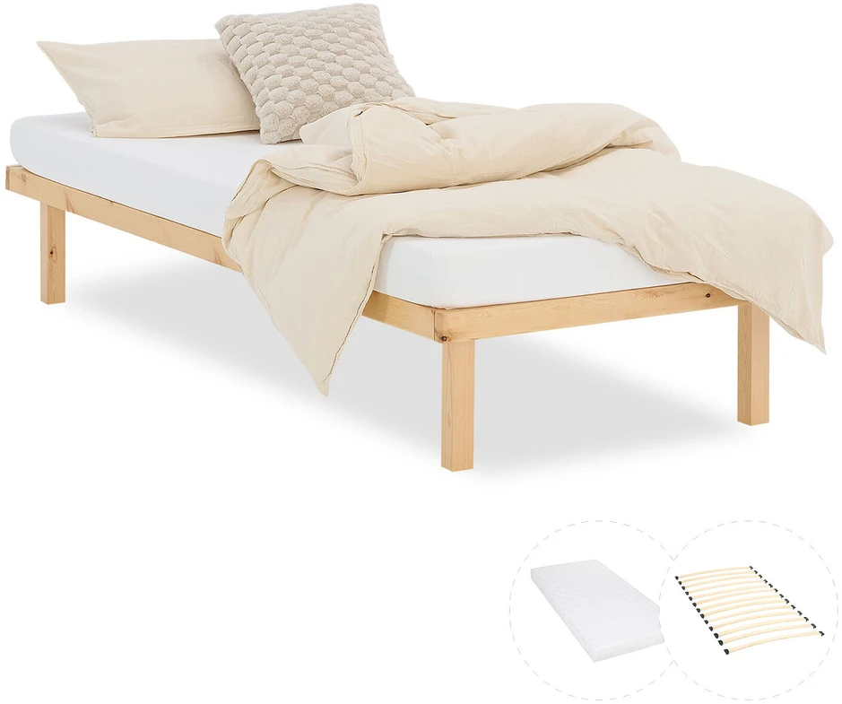 Homestyle4U Lova, 90x33x200 cm, ruda