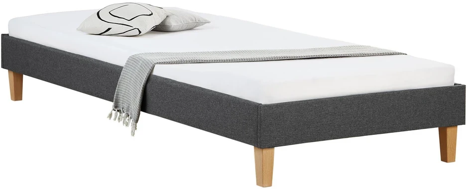 Homestyle4U Lova, 94x203x29.5 cm, pilka