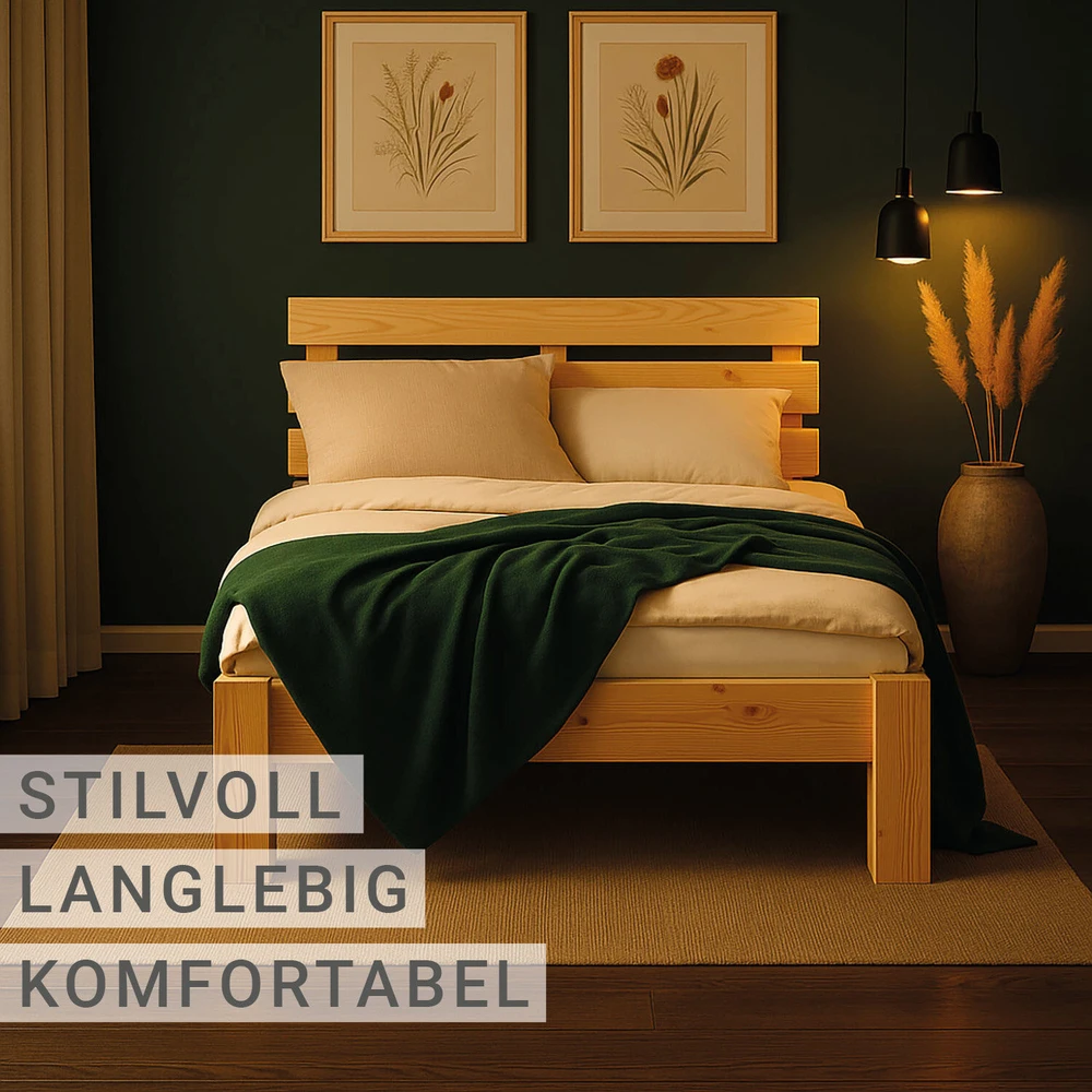 Homestyle4U Lova, 94x204x66 cm, Ruda