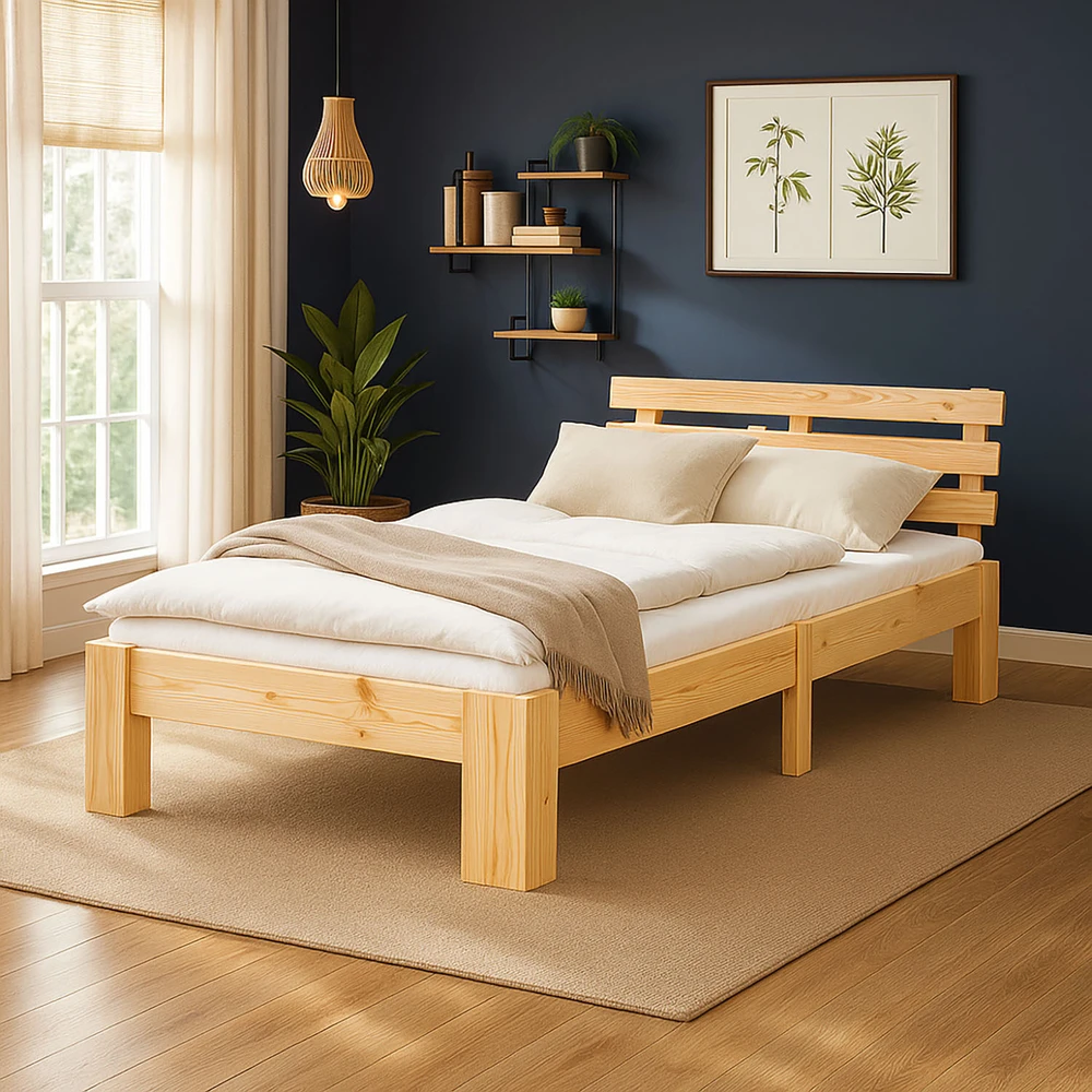Homestyle4U Lova, 94x204x66 cm, Ruda