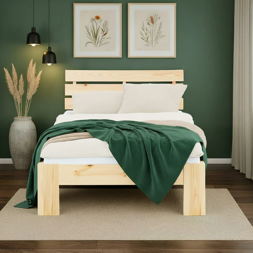 Homestyle4U Lova, 94x204x66 cm, Ruda