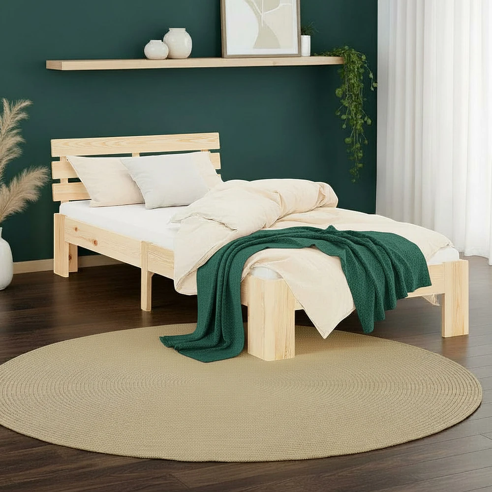 Homestyle4U Lova, 94x204x66 cm, Ruda