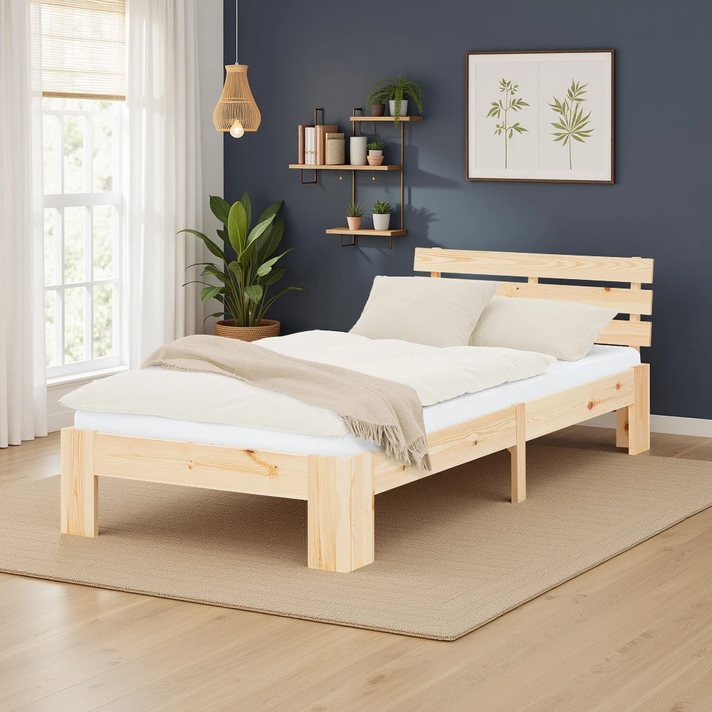 Homestyle4U Lova, 94x204x66 cm, Ruda