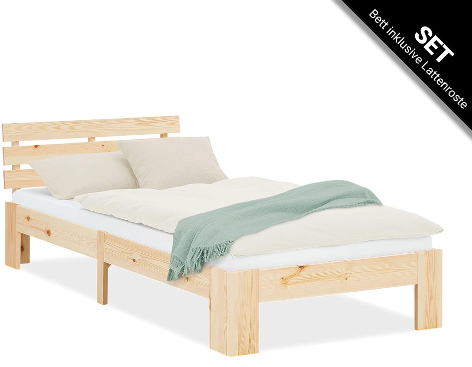 Homestyle4U Lova, 94x204x66 cm, Ruda