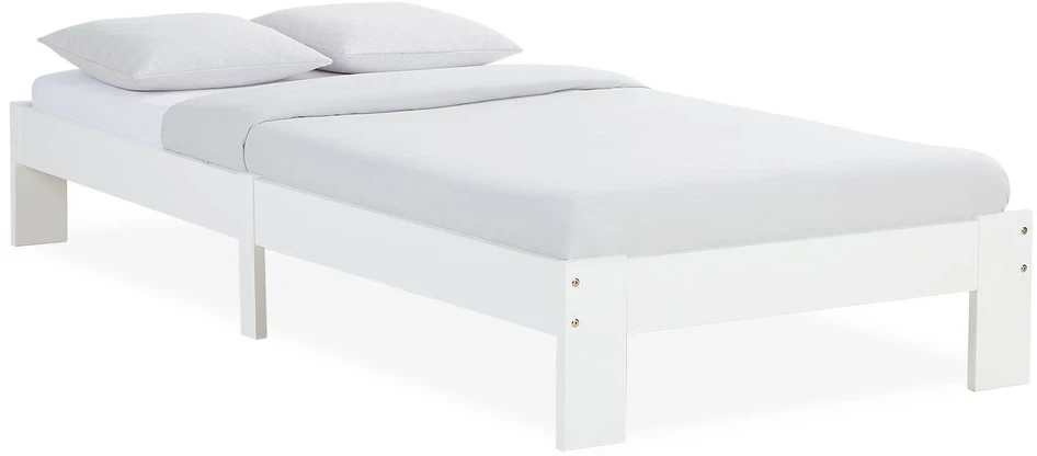 Homestyle4U Lova, 95.5x204x30 cm, balta